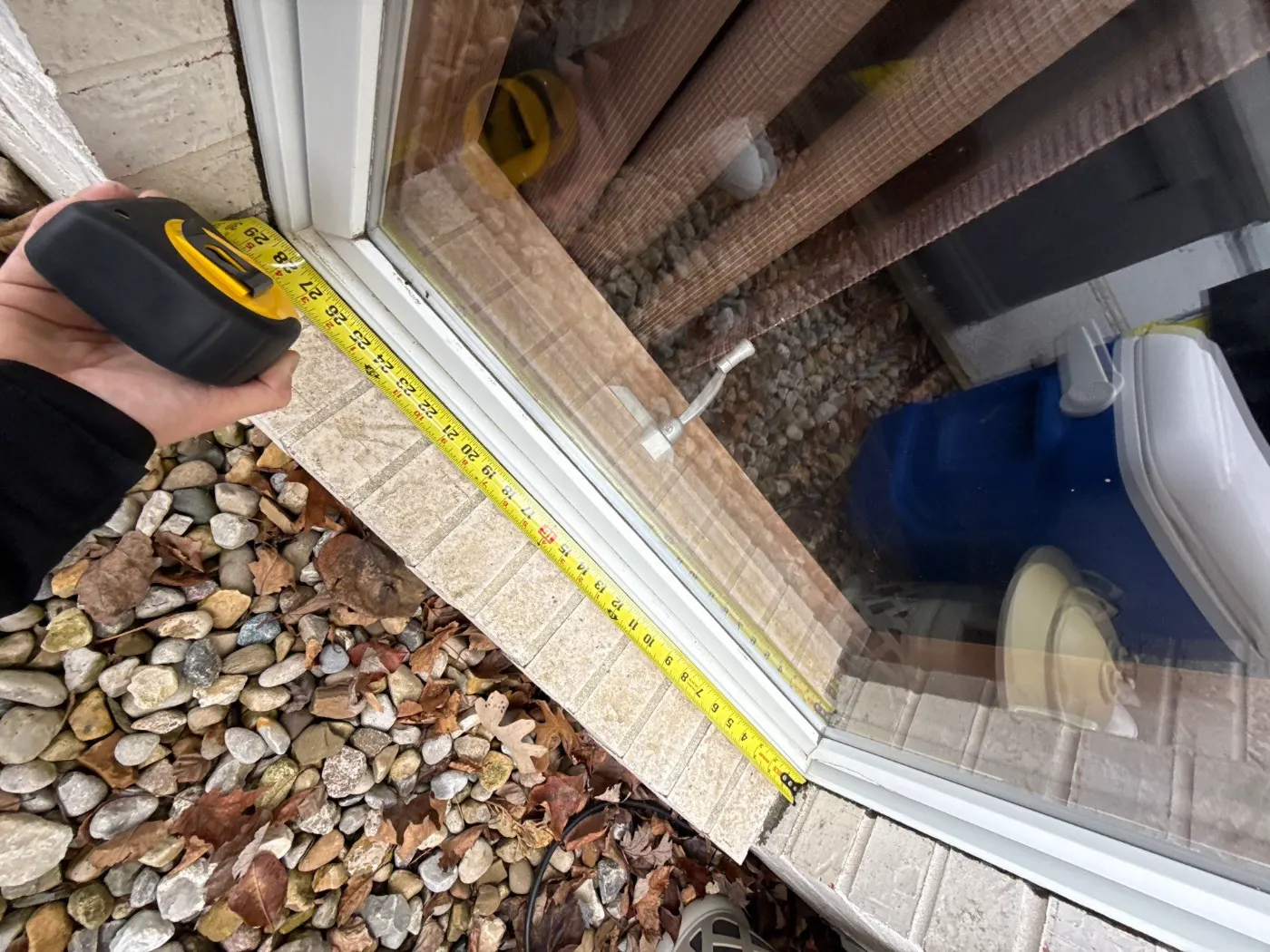 Window replacement documented in Knightstown